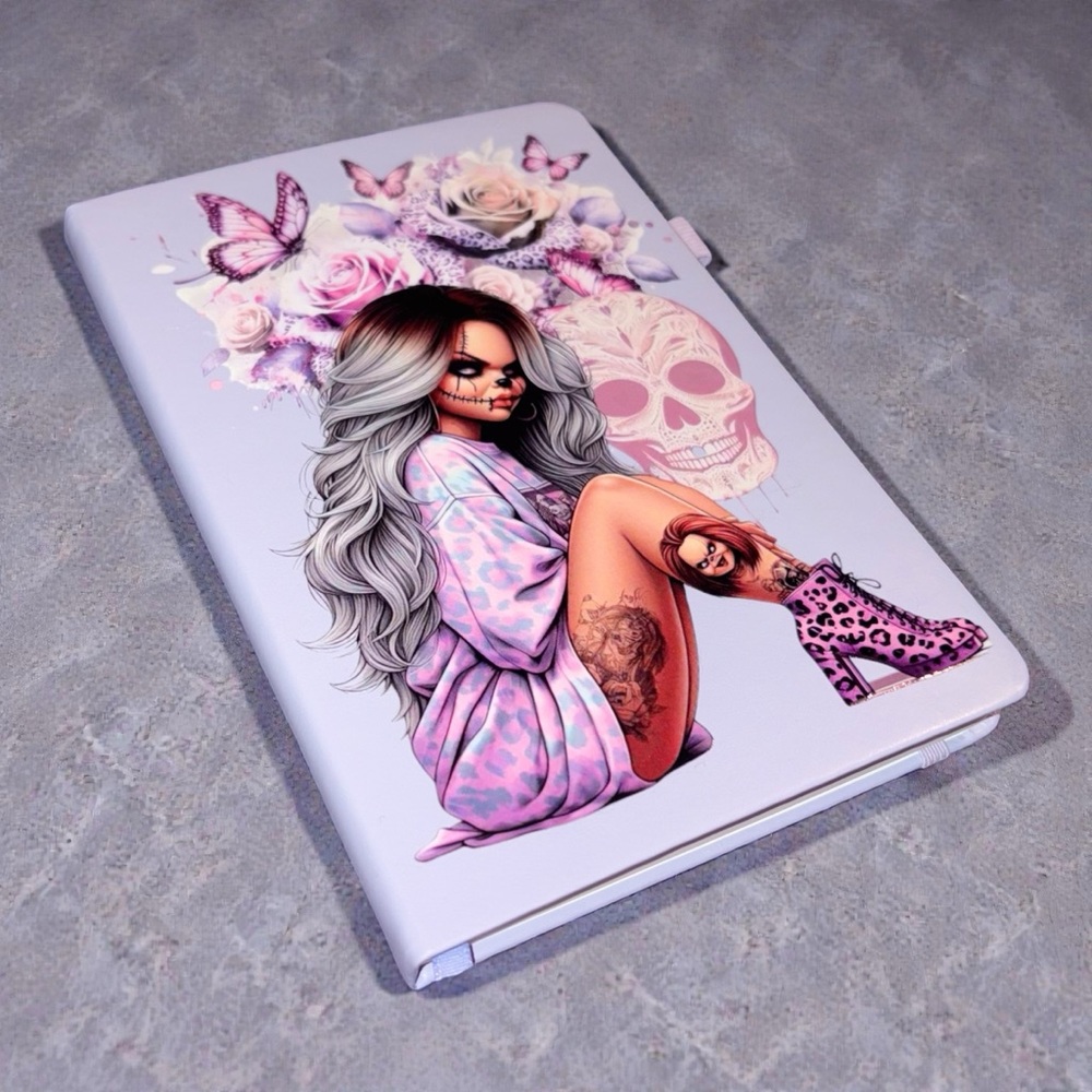 Purple Bride of Chucky Notebook